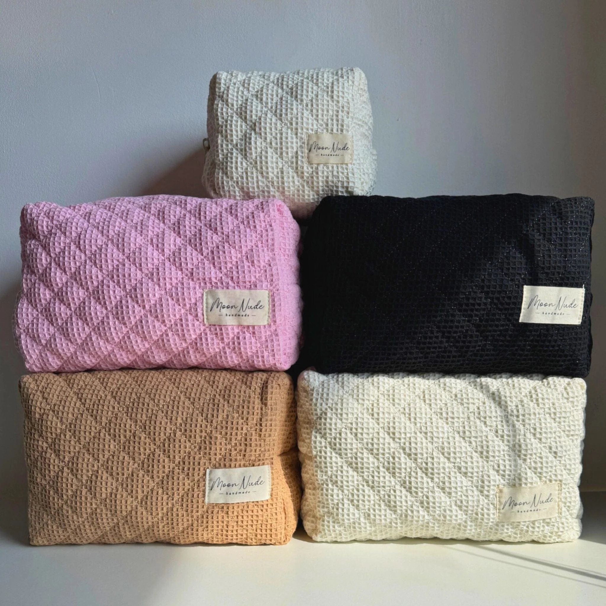Cream Mini Makeup Bag - Image 4