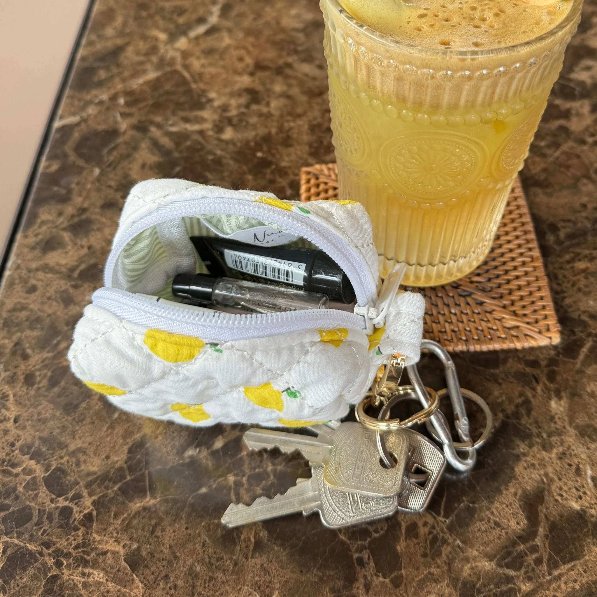 Lemonade Keychain Bag - Image 3