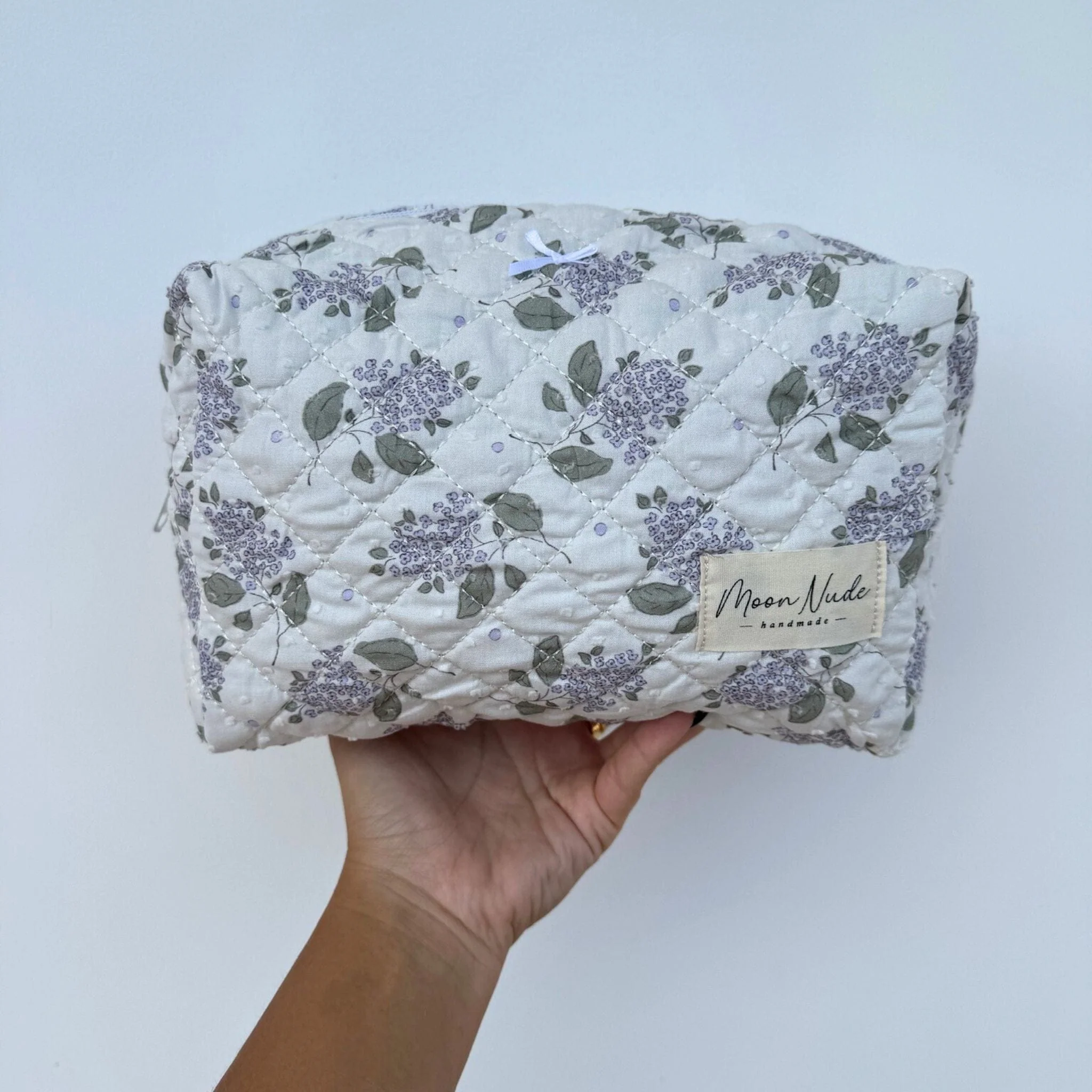 Lilac Large Makeup Bag - Image 4