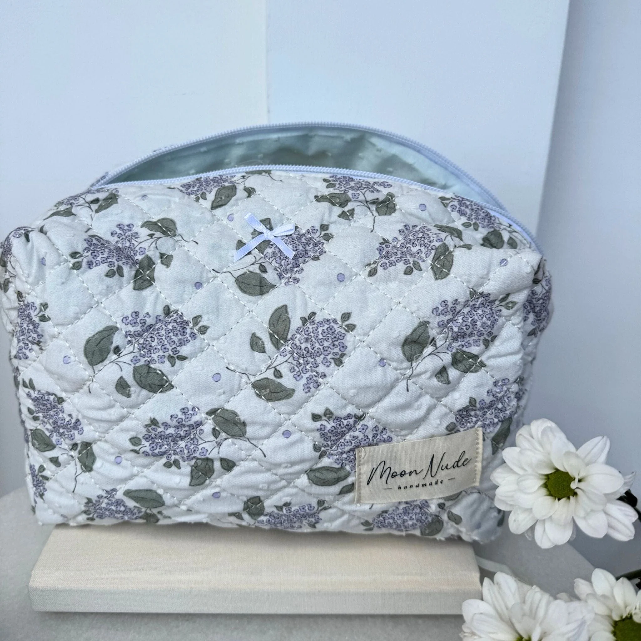 Lilac Large Makeup Bag - Image 5