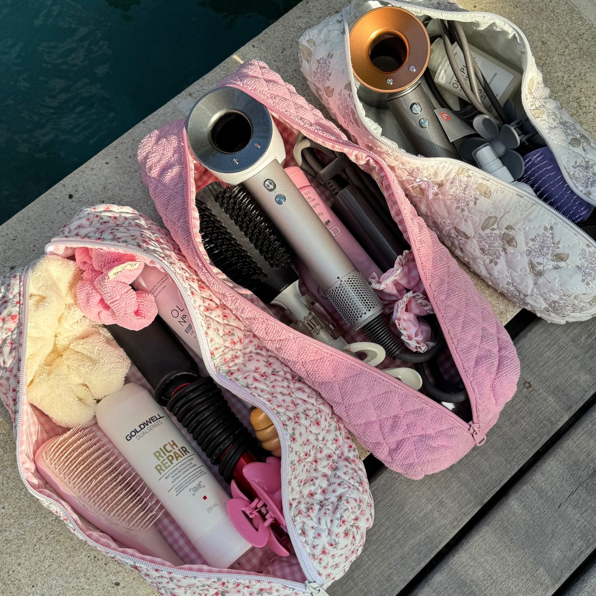 Peony Hair Tool Bag - Image 4