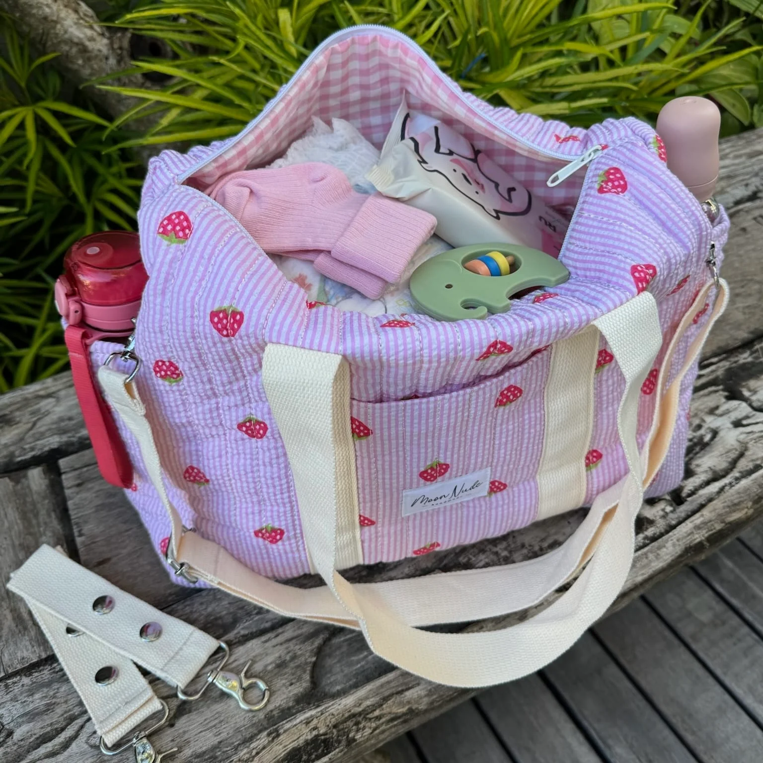 Strawberry Diaper Bag - Image 2