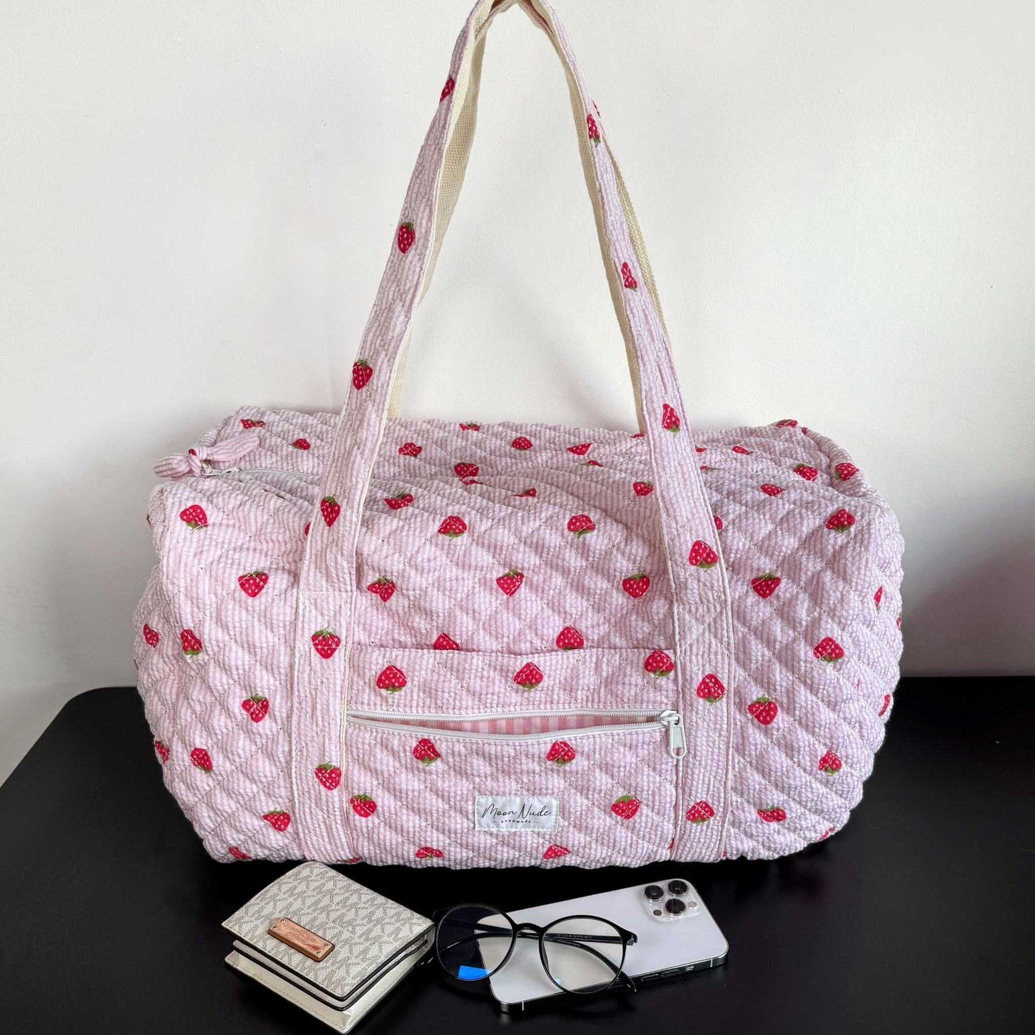 Strawberry Large Duffel Bag - Image 3
