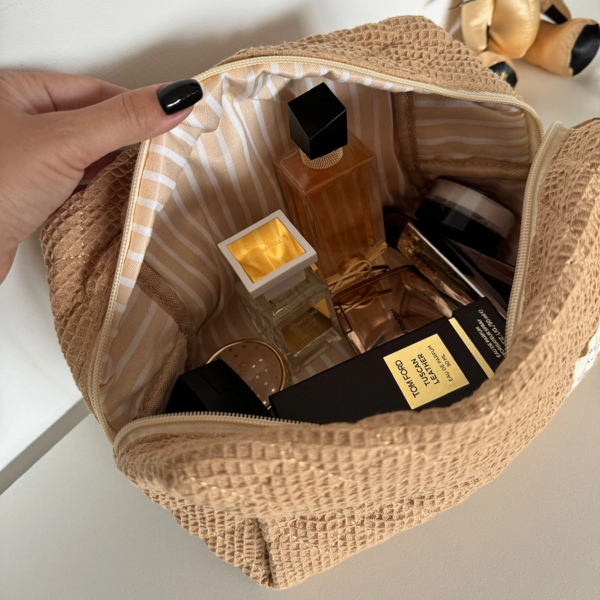 Waffle Large Makeup Bag - Image 3